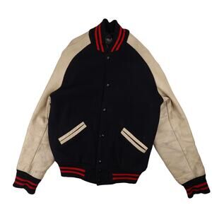Vintage Nelson's Varsity Lettermans Bomber Jacket